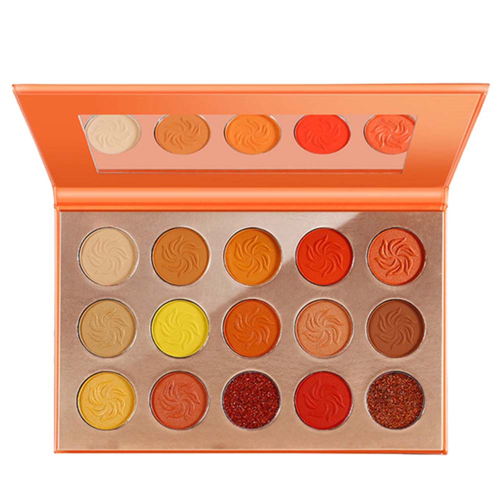 Eyeshadow Palette 15 Color Matte Shimmer Pigmented Rainbow Neon Makeup (3)