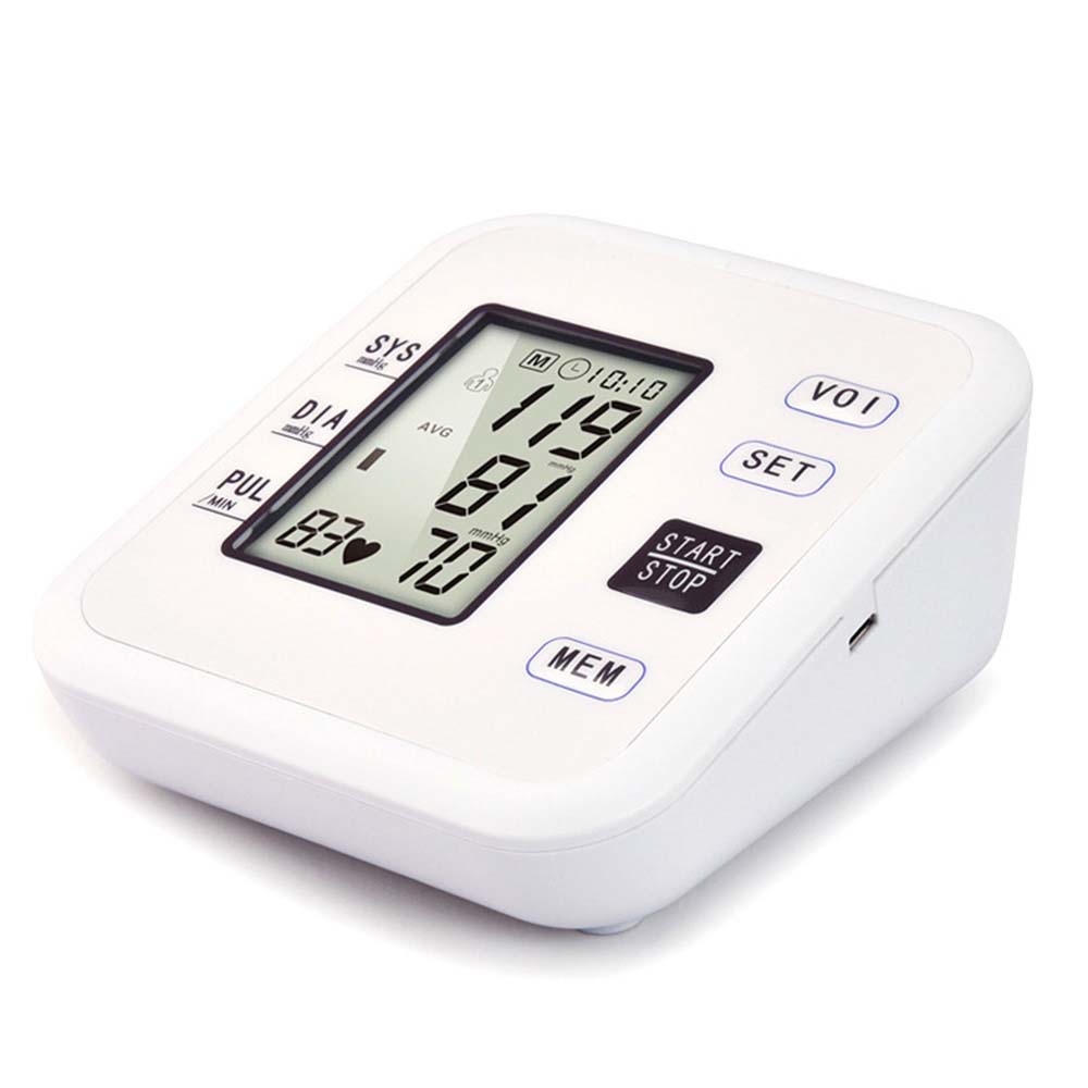 Digital Upper Arm Blood Pressure Monitor Home Voice Bp Machine (9)
