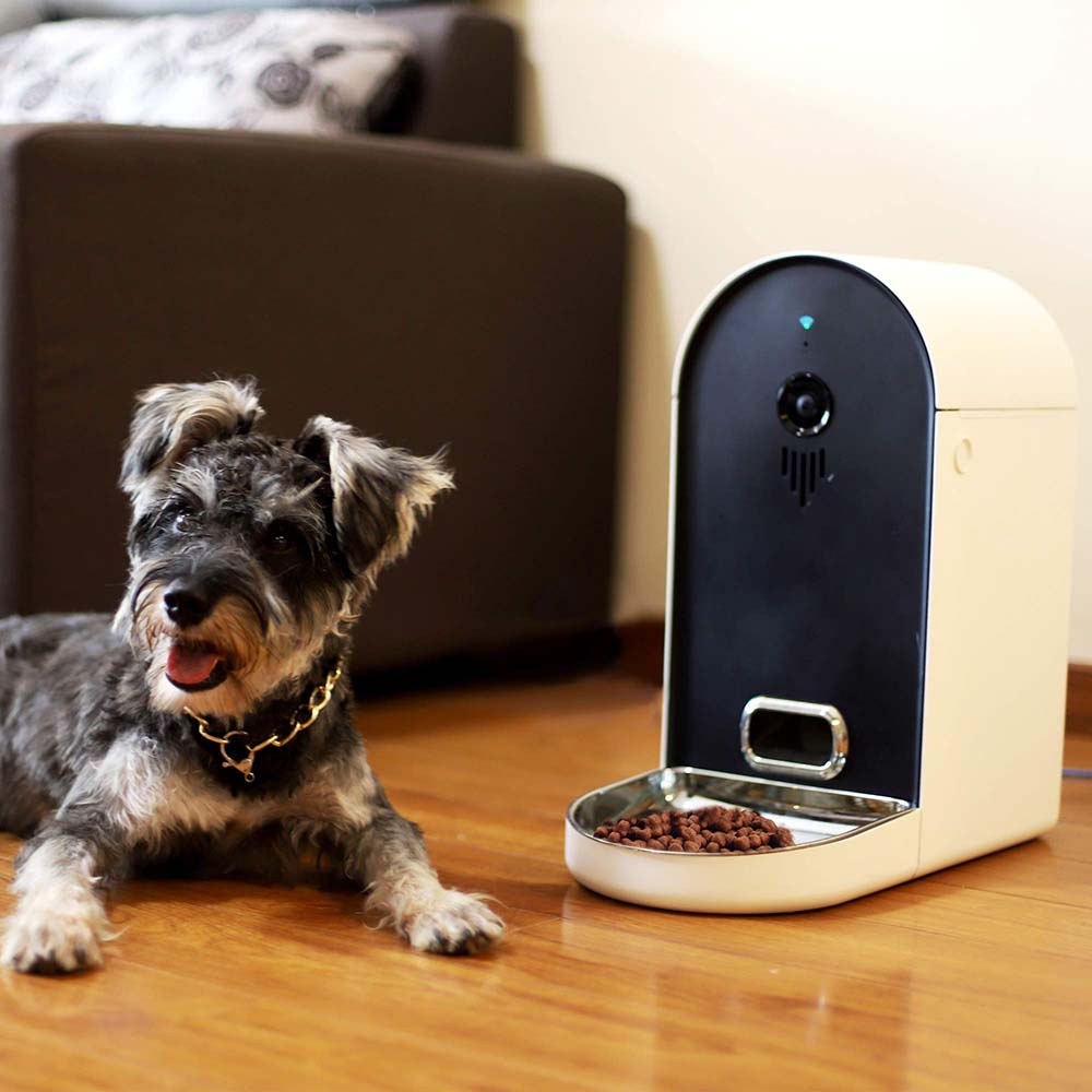 Automatic WiFi Dog Cat Smart Camera Feeder Pet Food Dispenser StarMarks