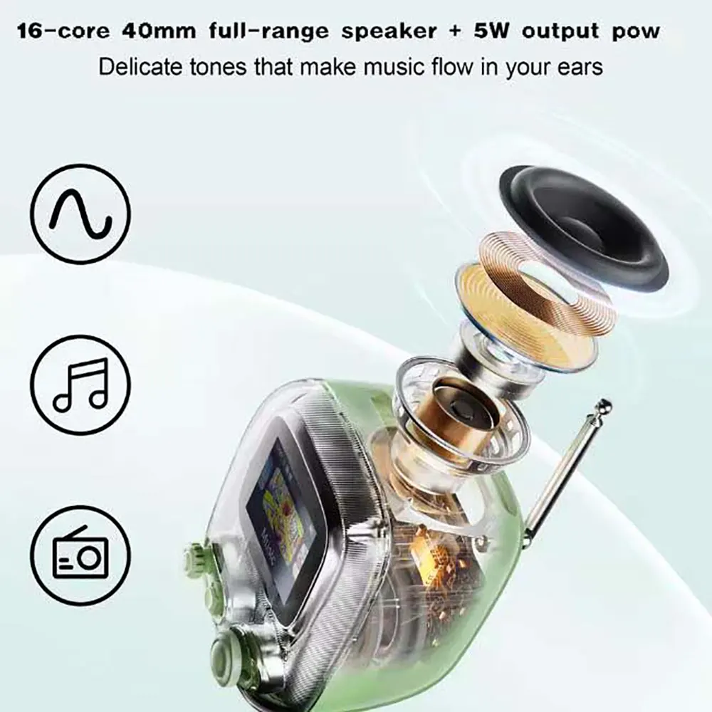 T-tiivoo-2 Mini Retro White Noise Bluetooth Speaker Portable Vintage Sleep Aid Device (6) T-tiivoo-2 Mini Retro White Noise Bluetooth Speaker Portable Vintage Sleep Aid Device