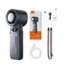 6000mAh Foldable Turbo Handheld Fan with 199-Speed LED Display