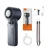 6000mAh Foldable Turbo Handheld Fan with 199-Speed LED Display