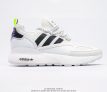 Adidas Unisex Originals ZX 2K Boost Running Shoes-White