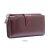 Fashion Long Women Wallet Genuine Leather Purse Coin Cellphone Clutch