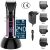 Men Electric Hair Clipper Professional Haircut Trimmer With Charging Base