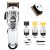 Professional Hair Clippers Cordless Haircut Kit Rechargeable 2000mAh Beard Trimmer